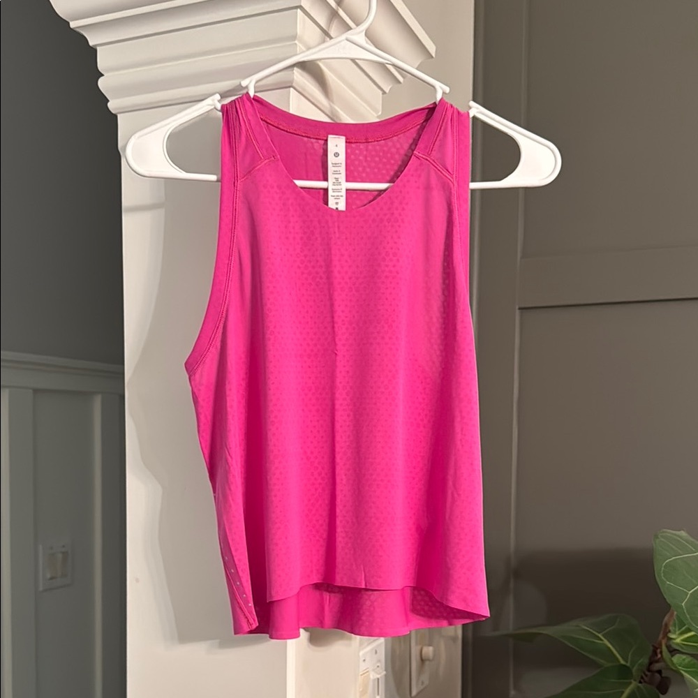 Lululemon Pink Sleeveless Top